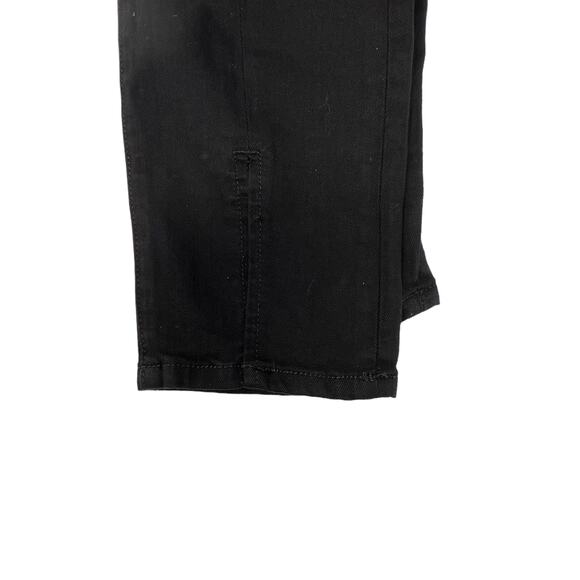 NWT Frame Le High Skinny Front Split Black Size 32 - Picture 3 of 6